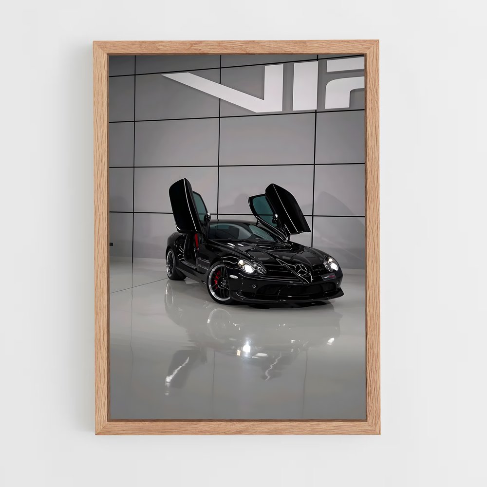 Poster Éblouissant SLR McLaren – affiche Mercedes (vue 4)